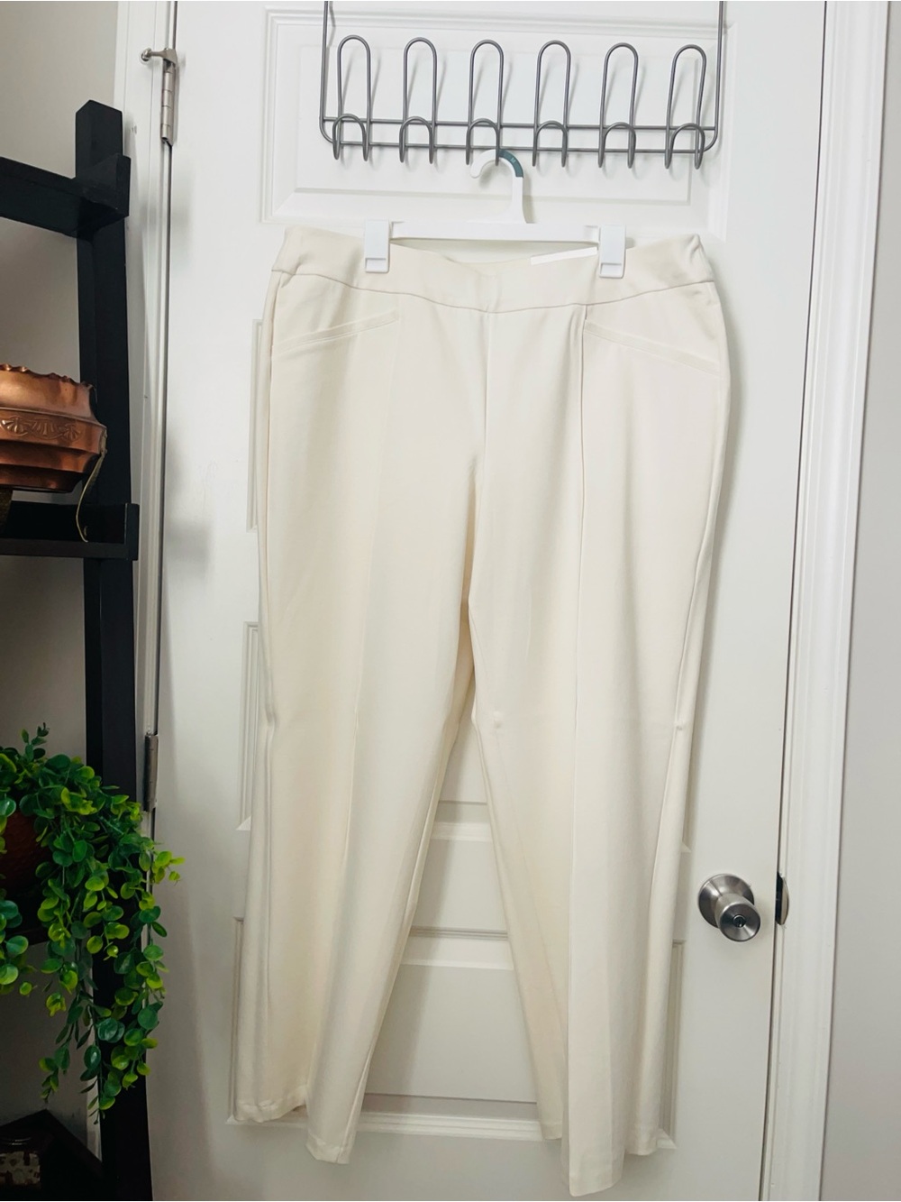 CATO  | Classic Cream Ponte Trousers| Sz 18/20WP